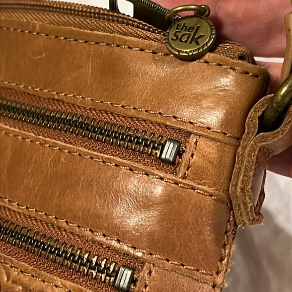 NWOTS - SAK TOBACCO FLORAL - EMBOSSED RESEDA CROSSBODY BAG - Picture 11 of 17